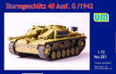 1/72 Uni Model Sturmgeschutz 40 Ausf.G early
