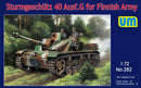 1/72 Uni Model Sturmgeschutz 40 Ausf.G for Finnish Army