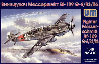 1/48 Uni Model Messerschmitt Me-109G-6/R3/R6