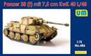 1/72 Uni Model Panzer38(t) mit 7.5 cm KwK 40L/48