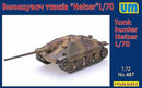 1/72 Uni Model Tank hunter Hetzer L/70