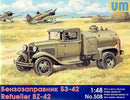 1/48 Uni Model Gasoline refueling truck BZ-42