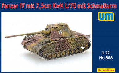 1/72 Uni Model Panzer IV mit 7.5 cm KwK L/70 mit Schmalturn
