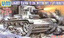 1/72 Uni Model Soviet tank T-26/BT-2 (with injection molded tracks)