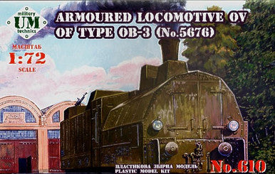 1/72 Uni Model Armored locomotive OB of type OB-3