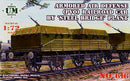 1/72 Uni Model Armored Anti-Aircraft mount built by 'Steel bridge' factory