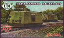 1/72 Uni Model Heavy armored railcar BDT