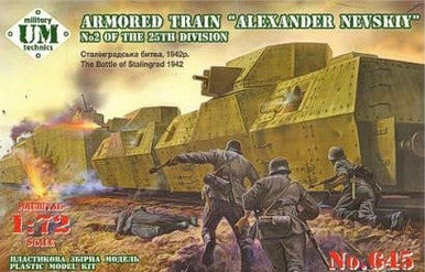 1/72 Uni Model Armored train Alexander Nevskiy No2 of the 25th Division