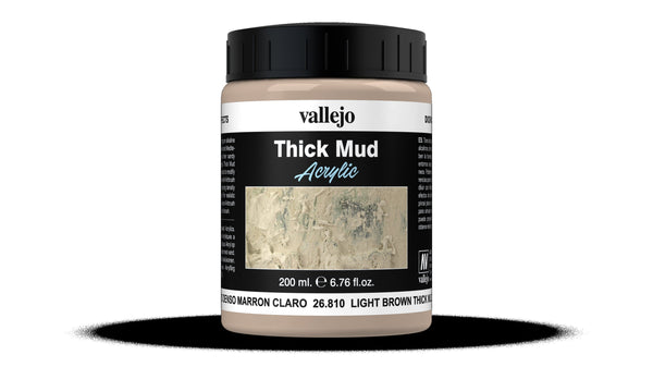 Light Brown Thick Mud