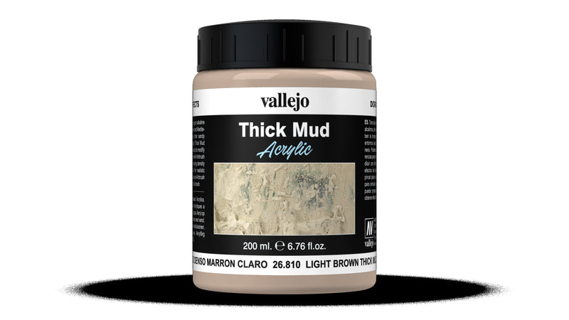 Light Brown Thick Mud