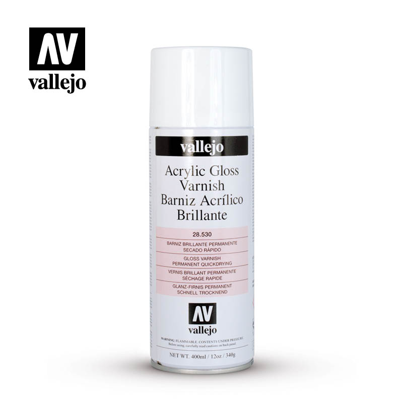 AV : Acrylic Aerosol Spray Varnish : 400ml : Gloss