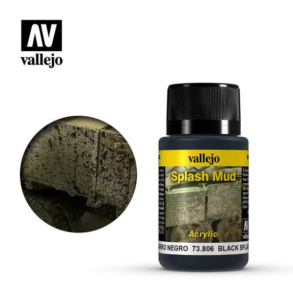 Black Splash Mud