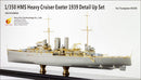 1/350 Very Fire Scale HMS Heavy Cruiser Exeter 1939 Detail Up Set
