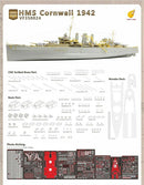 1/350 Very Fire Models HMS Cornwall Detail Up Set(For Trumpeter)