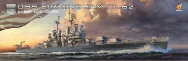 1/350 Very Fire USS USS Birmingham CL-62 Light Cruiser - DELUXE Plastic Model Kit