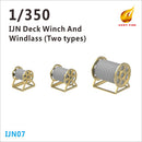 1/350 Very Fire Scale IJN Deck Winch and Windlass (3 Types 30 Sets)