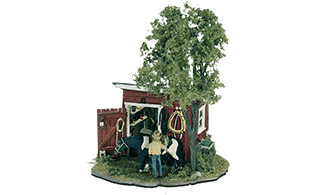 THE TACK SHED MINI-SCENE