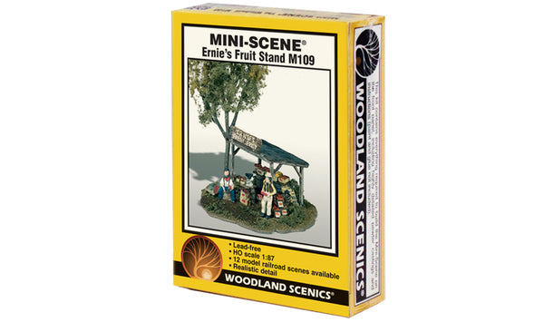 ERNIE'S FRUIT STAND MINI-SCENE