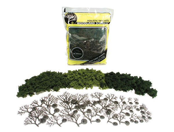5" - 7" MIX DECIDUOUS TREES 7/KIT