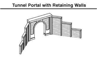 N TUNNEL PORT CONCRET SGL 2EA