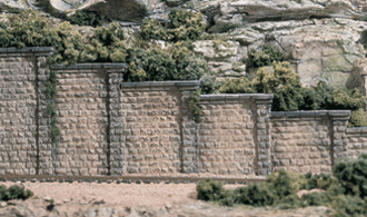 N RETAIN WALL CUT STONE 6 EA