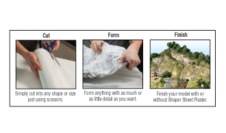 9" X 72" SHAPER SHEET