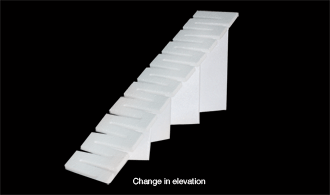 1/4" ROAD RISER-4/PKG 2' EA