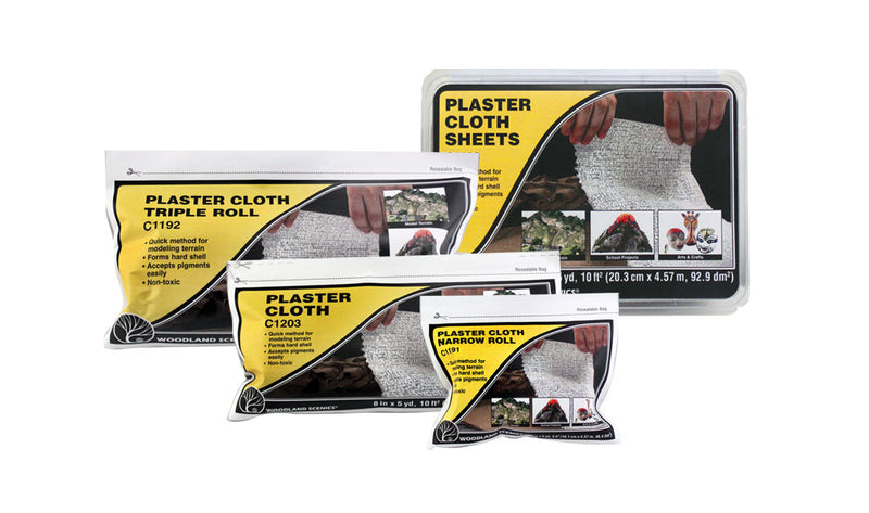PLASTER CLOTH 30 8"X12" SHEETS
