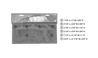 ROCK MOLD-BASE ROCK (10 1/2X5)