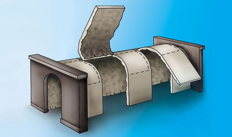 ROCK MOLD-TUNNEL LINER FORM