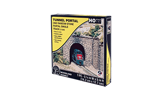 HO TUNNEL PRT RAND STN SGL 1EA