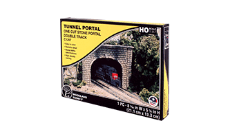 HO TUNNEL PORT CUT STN DBL 1EA