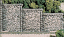 HO RETAIN WALL RANDM STONE 3EA