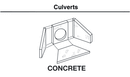 HO CULVERT CONCRETE 2EA