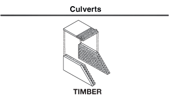 HO CULVERT TIMBER 2EA