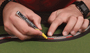 ROAD STRIPING PEN YELLOW
