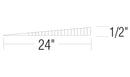2% INCLINE STARTER-8/PKG 1/2"