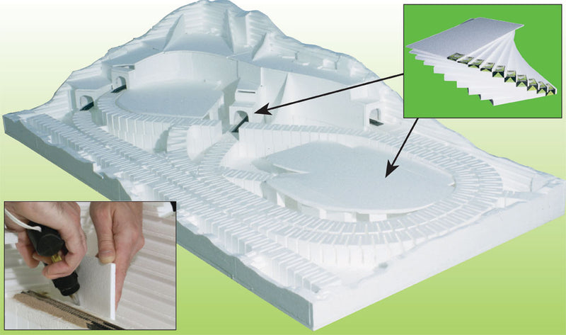 1" FOAM SHEET 1/PKG 2' EA