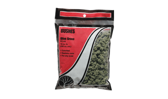 OLIVE GREEN BUSHES (BAG)