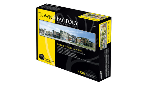 TOWN & FACTORY N BUILDING SET