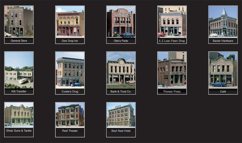 TOWN & FACTORY N BUILDING SET