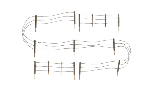 HO BARBED WIRE FENCE