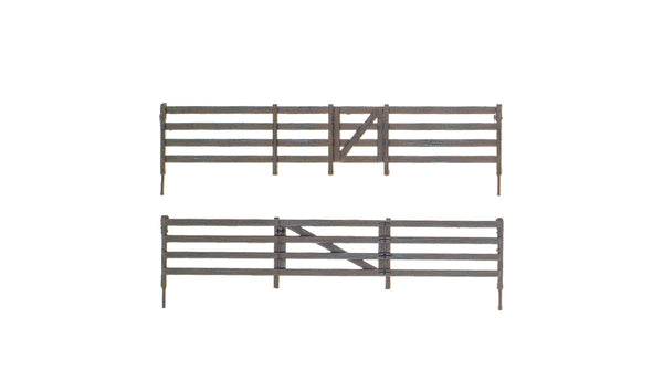 HO RAIL FENCE