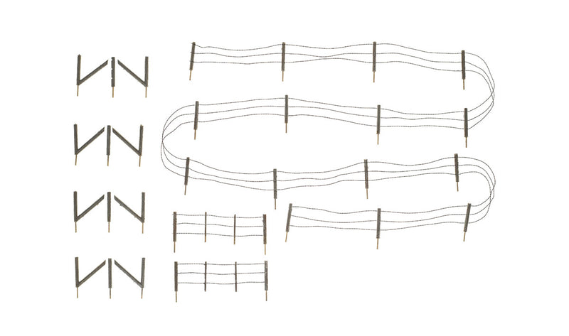 O BARBED WIRE FENCE