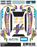 RAPTOR STICK-ON DECALS