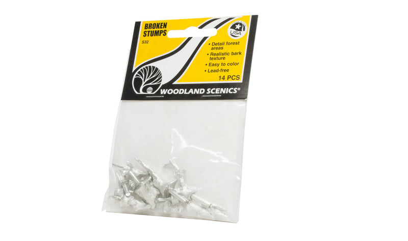 BROKEN STUMPS 14/PKG