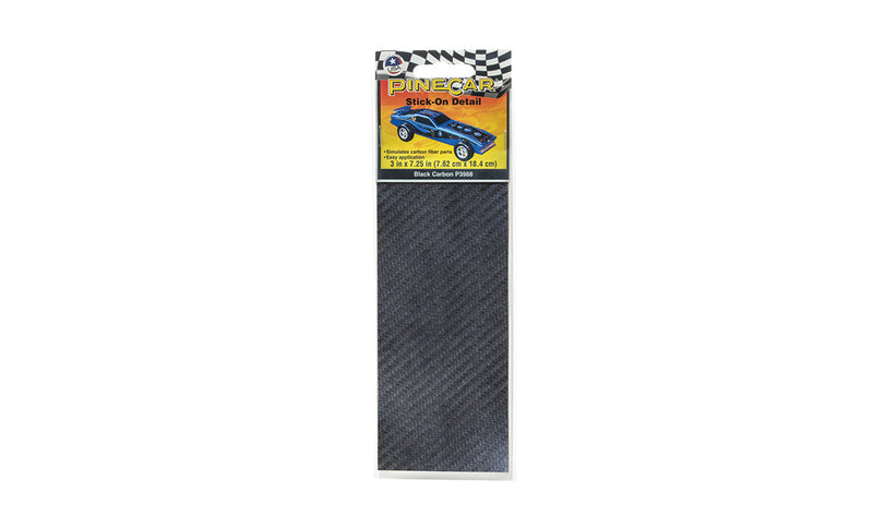BLACK CARBON STICK-ON DETAIL