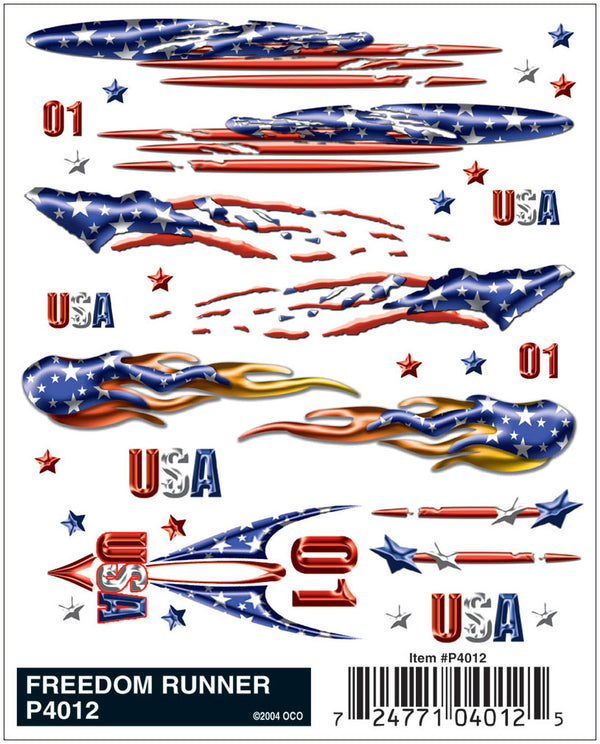 FREEDOM RUNNER DRY TRANSFER