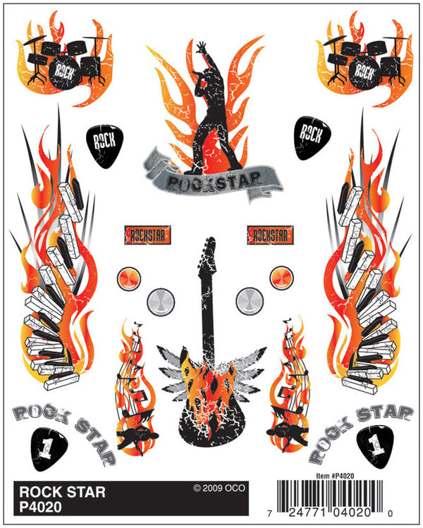 ROCK STAR DRY TRANSFER