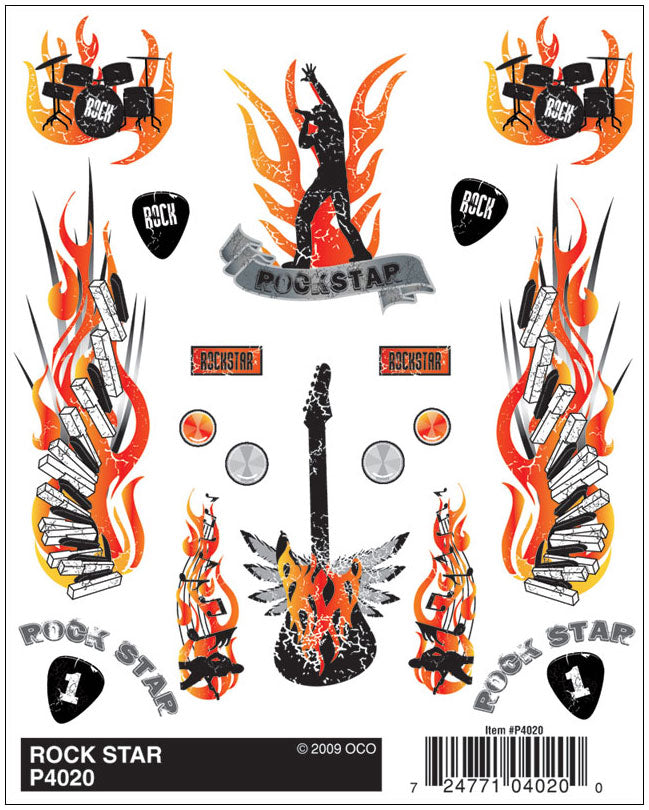 ROCK STAR DRY TRANSFER